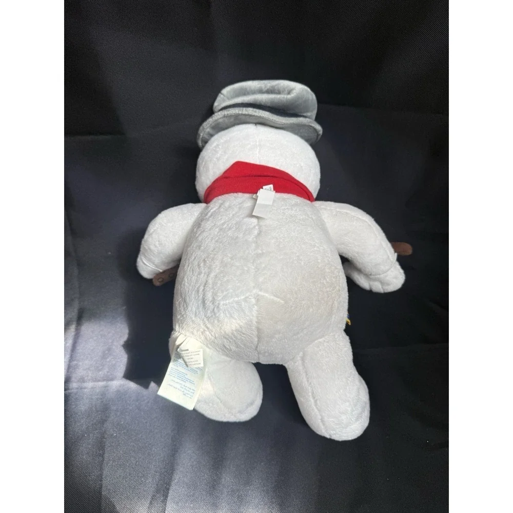 Build-A-Bear Frosty The Snowman 18 Inch Plush/ Pipe/Scarf/Broom Light Up Cheeks